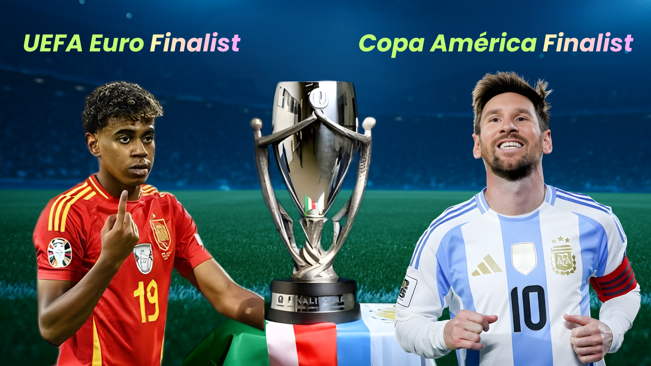 Finalissima 2026 Argentina vs Spain featuring Messi and Spain stars