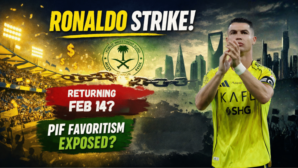 Cristiano Ronaldo returns to Al Nassr after Ronaldo strike in Saudi Pro League